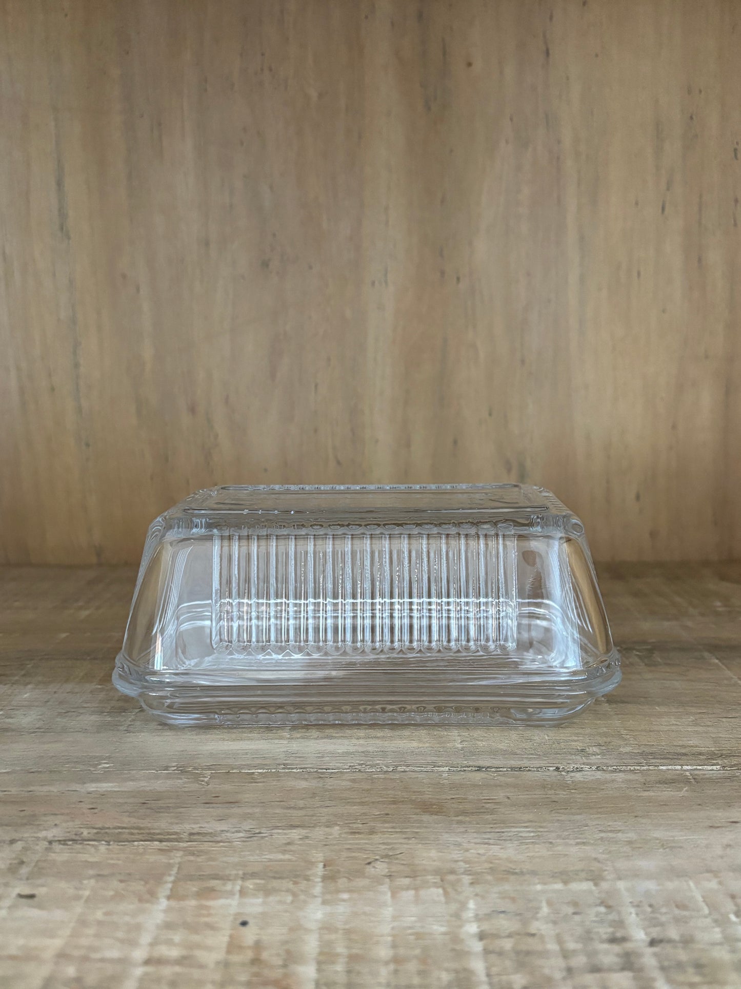 Glass Butter Dish