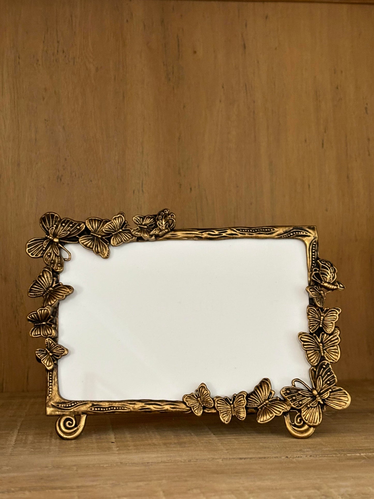Gold Butterfly Frame