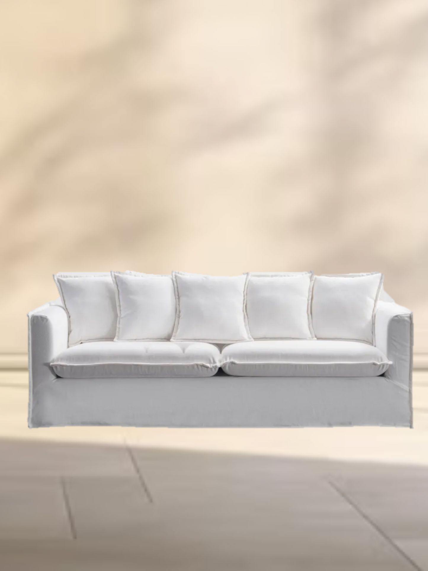 Azura 3 Seater Sofa - White