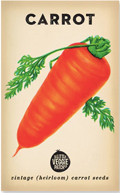 Carrot 'Baby Amsterdam' Heirloom Seeds